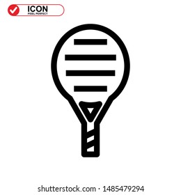 
Tennis icon isolated sign symbol vector illustration - high quality black style vector icons
