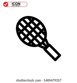 
Tennis icon isolated sign symbol vector illustration - high quality black style vector icons
