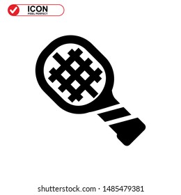 
Tennis icon isolated sign symbol vector illustration - high quality black style vector icons
