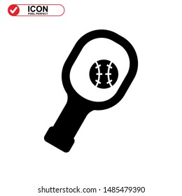 
Tennis icon isolated sign symbol vector illustration - high quality black style vector icons
