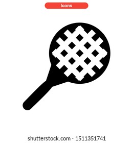 tennis icon isolated sign symbol vector illustration - high quality black style vector icons
