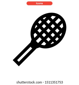 tennis icon isolated sign symbol vector illustration - high quality black style vector icons
