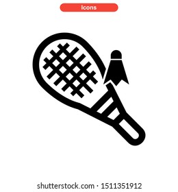 tennis icon isolated sign symbol vector illustration - high quality black style vector icons
