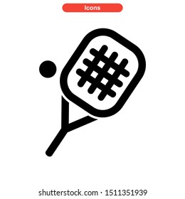 tennis icon isolated sign symbol vector illustration - high quality black style vector icons
