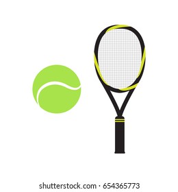 tennis icon, isolated vector