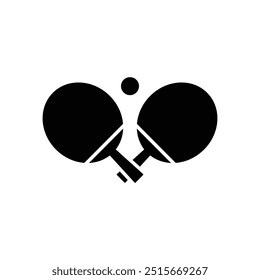 Tennis icon. Ping pong icon