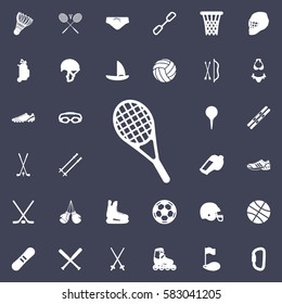 tennis icon. Sport set of icons