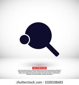 tennis icon vector