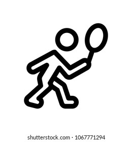 vector de icono de tenis