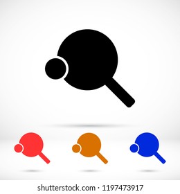 tennis icon vector