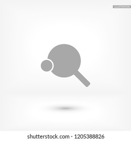 tennis icon vector
