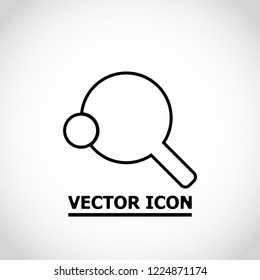tennis icon vector