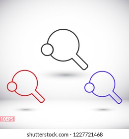 tennis icon vector