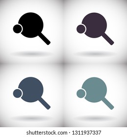 tennis icon vector