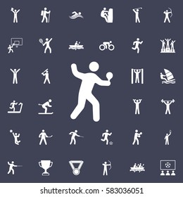 tennis icon Vector Illustration. Sport icons universal set for web and mobile