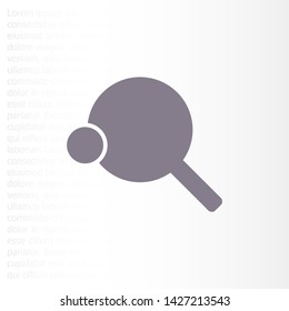 tennis icon vector . Lorem Ipsum Illustration design