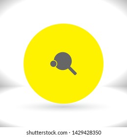 tennis icon vector . Lorem Ipsum Illustration design