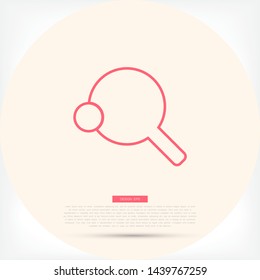 tennis icon vector . Lorem Ipsum Illustration design