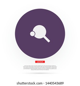 tennis icon vector . Lorem Ipsum Illustration design