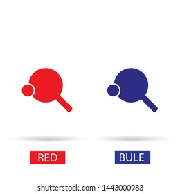 tennis icon vector . Lorem Ipsum Illustration design