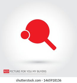 tennis icon vector . Lorem Ipsum Illustration design