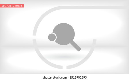 tennis icon vector . Lorem Ipsum Illustration design