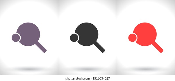 tennis icon vector . Lorem Ipsum Illustration design