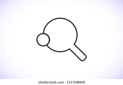 tennis icon vector . Lorem Ipsum Illustration design