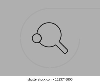 tennis icon vector . Lorem Ipsum Illustration design