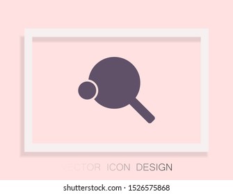 tennis icon vector . Lorem Ipsum Illustration design