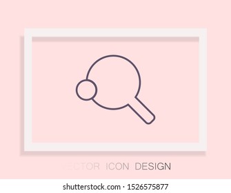tennis icon vector . Lorem Ipsum Illustration design