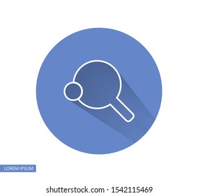 tennis icon vector . Lorem Ipsum Illustration design