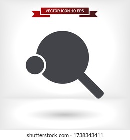 tennis icon vector . Lorem Ipsum Illustration design