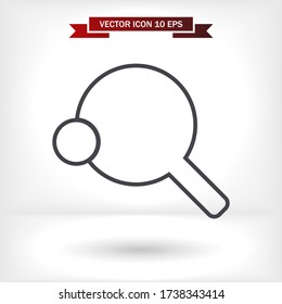 tennis icon vector . Lorem Ipsum Illustration design