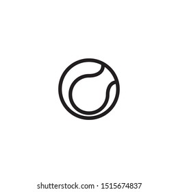 tennis icon  vector symbol template