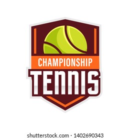 Tennis Logo, American Logo Sport