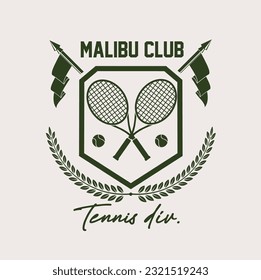 logotipo de tenis, club de tenis, raqueta y pelota