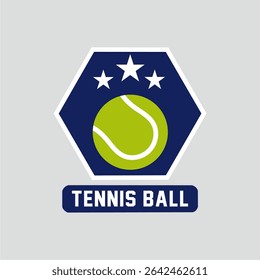 Tennis logo tennis club sports badge template design vector illustration
