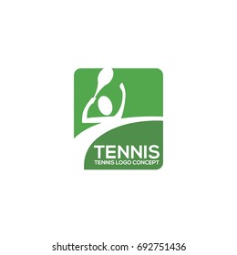 tennis Logo Design Template