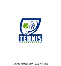 tennis Logo Design Template