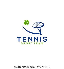 tennis Logo Design Template