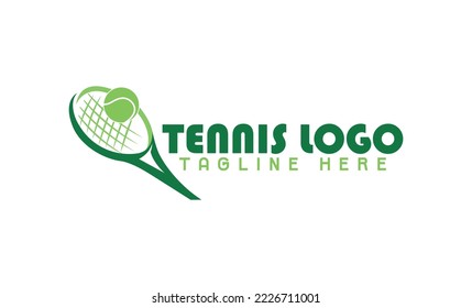 tennis Logo Design Template - Sports logo.