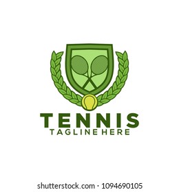 Tennis Logo Design Vector