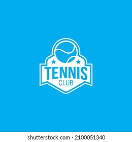 Tennis Logo Design Vector. Suitable for sports business.