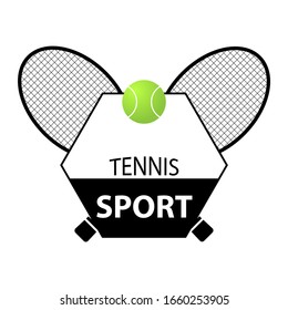 Tennis logo design vector for your team or tournament.