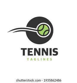 Tennis Logo Playing Padel Logo