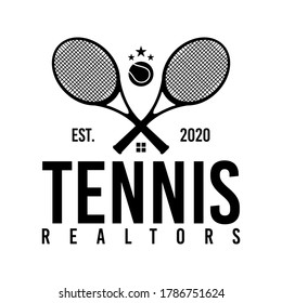 tennis logo , simple and clean