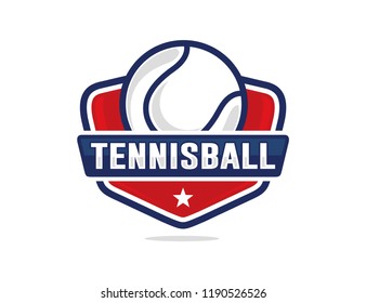 Tennis logo template