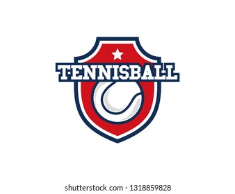Tennis logo template