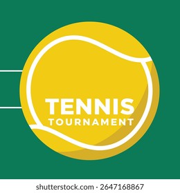 Tennis logo template, Active sport and tennis tournament set 